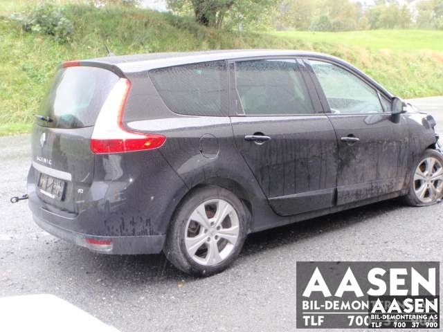 Renault Scenic 2009-2016 (Type III) , Motorkode: , Girkassekode: 