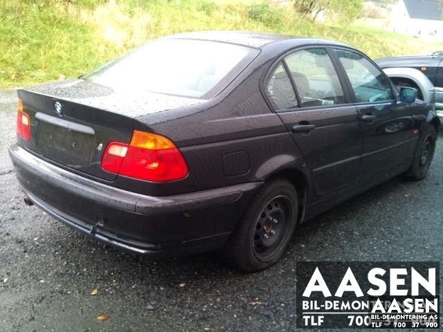 BMW 3-Serie 1998-2005 (E46) (E46), Motorkode: , Girkassekode: 