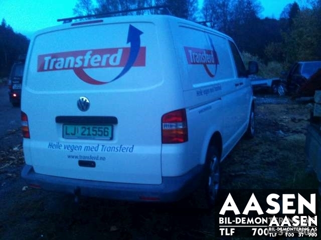VW Transporter / Caravelle 2003-2009 (Fase 1) (T5) (T5), Motorkode: , Girkassekode: 