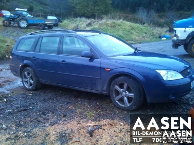 Ford Mondeo 2001-2007 (Type III) , Motorkode: D6BA, Girkassekode: