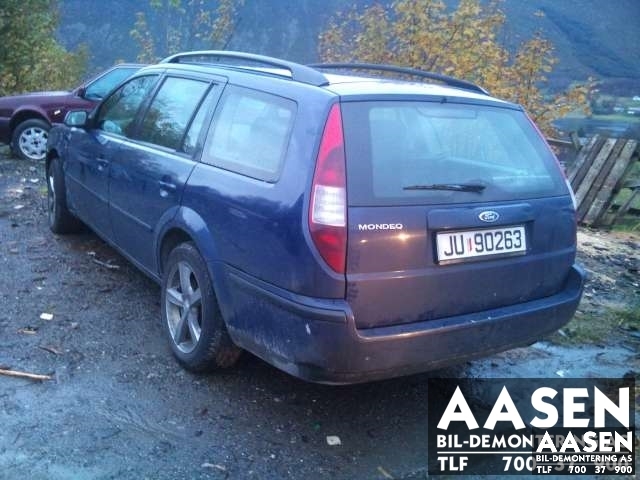 Ford Mondeo 2001-2007 (Type III) , Motorkode: D6BA, Girkassekode: