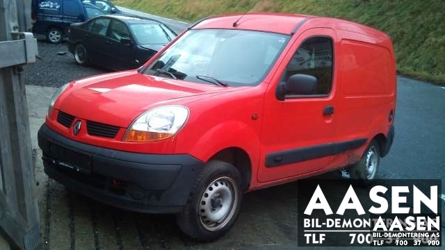 Renault Kangoo 2003-2007 (Type I, Fase 2) , Motorkode: , Girkassekode: