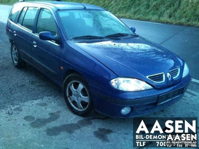 Renault Megane 1999-2003 (Type I, Fase 2) , Motorkode: , Girkassekode: