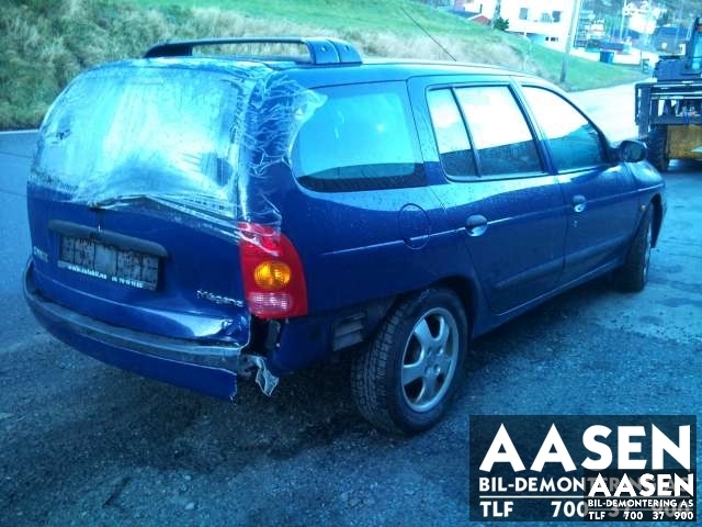 Renault Megane 1999-2003 (Type I, Fase 2) , Motorkode: , Girkassekode: