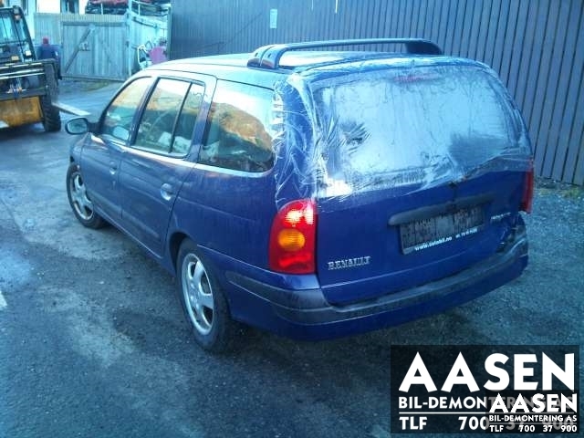 Renault Megane 1999-2003 (Type I, Fase 2) , Motorkode: , Girkassekode: