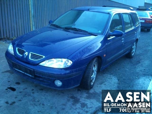 Renault Megane 1999-2003 (Type I, Fase 2) , Motorkode: , Girkassekode: