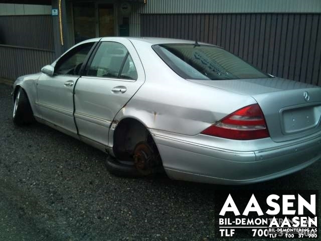 Mercedes S-Klasse 1999-2005 (W220) (W220), Motorkode: , Girkassekode: 722626 01