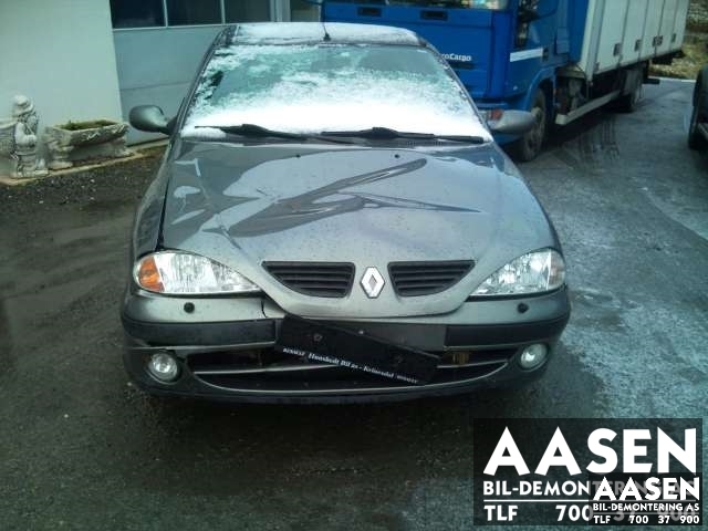 Renault Megane 1999-2003 (Type I, Fase 2) , Motorkode: , Girkassekode:
