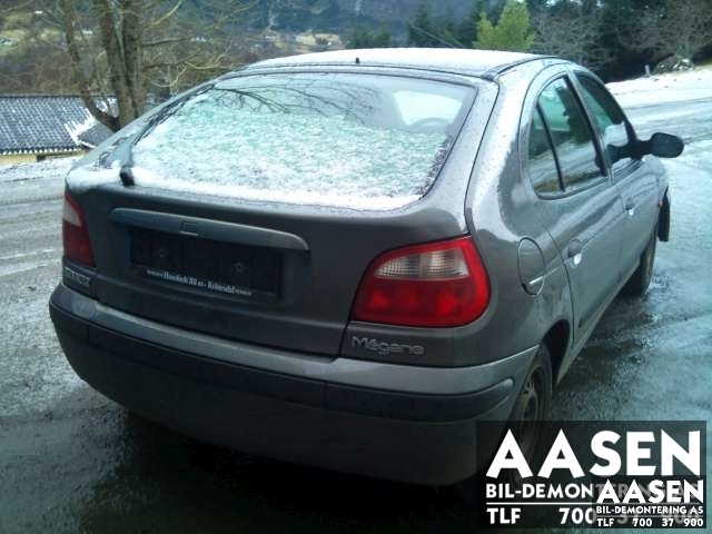 Renault Megane 1999-2003 (Type I, Fase 2) , Motorkode: , Girkassekode: