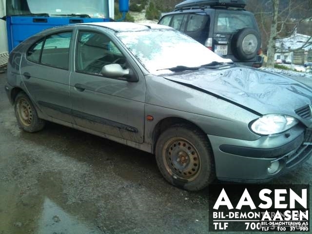 Renault Megane 1999-2003 (Type I, Fase 2) , Motorkode: , Girkassekode: