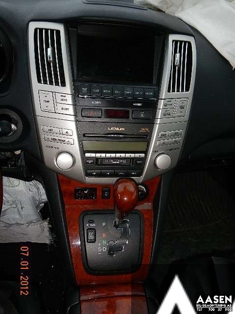 Lexus RX 2003-2009 (Type II) (XU30) (XU30), Motorkode: 1MZ-FE, Girkassekode: 