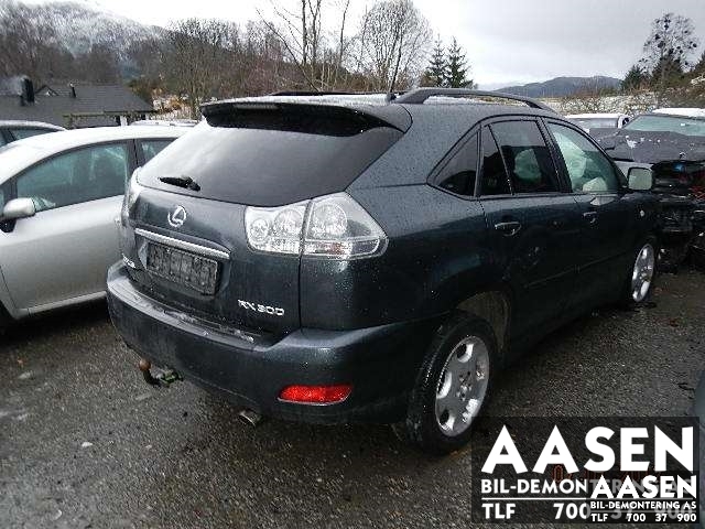 Lexus RX 2003-2009 (Type II) (XU30) (XU30), Motorkode: 1MZ-FE, Girkassekode: 