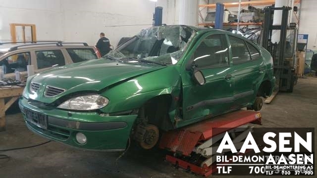 Renault Megane 1999-2003 (Type I, Fase 2) , Motorkode: , Girkassekode: