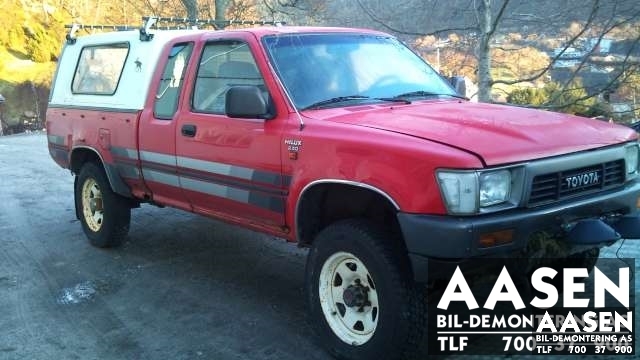Toyota Hilux 1989-1997 , Motorkode: , Girkassekode: 