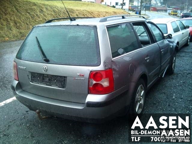 VW Passat 2001-2005 (B5,3BG) (B5,3BG), Motorkode: AVF, Girkassekode: FTS