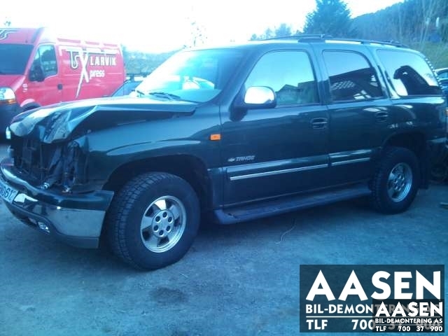Chevrolet Tahoe 2001-2005 (Type II) , Motorkode: , Girkassekode: 