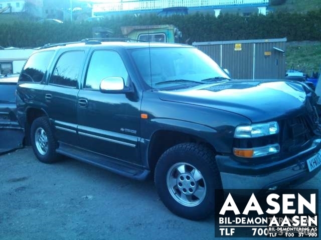 Chevrolet Tahoe 2001-2005 (Type II) , Motorkode: , Girkassekode: 