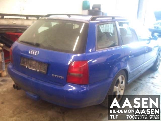 Audi A4 1995-1999 (Type I, Fase 1) (B5) (B5), Motorkode: , Girkassekode: 