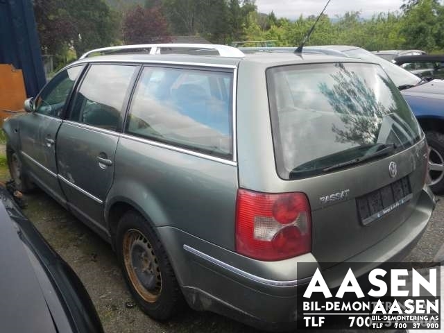 VW Passat 2001-2005 (B5,3BG) (B5,3BG), Motorkode: , Girkassekode: