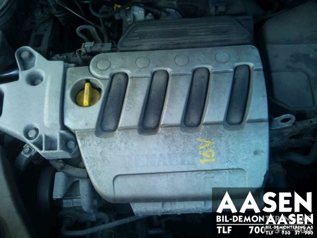 Renault Laguna 2001-2005 (Type II, Fase 1) , Motorkode: , Girkassekode: 