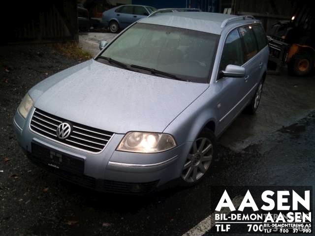 VW Passat 2001-2005 (B5,3BG) (B5,3BG), Motorkode: AVF, Girkassekode: 6 TR  FRK