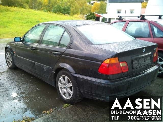BMW 3-Serie 1998-2005 (E46) (E46), Motorkode: , Girkassekode: