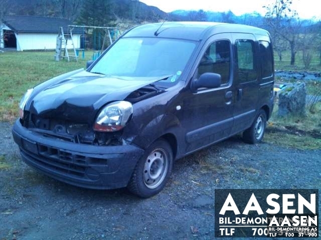 Renault Kangoo 2003-2007 (Type I, Fase 2) , Motorkode: , Girkassekode: