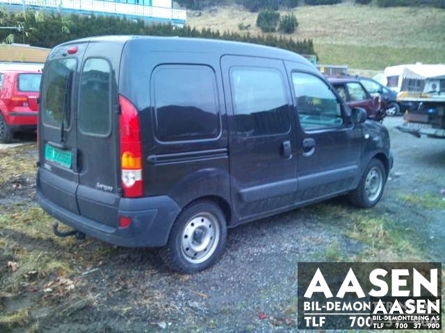 Renault Kangoo 2003-2007 (Type I, Fase 2) , Motorkode: , Girkassekode: