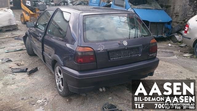 VW Golf III 1992-1997 , Motorkode: , Girkassekode: