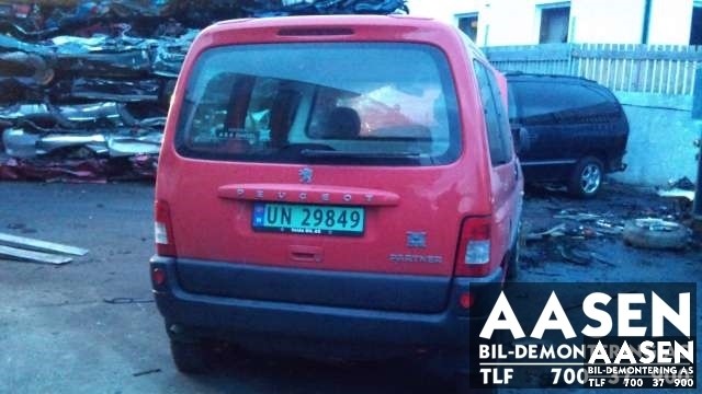 Peugeot Partner 2002-2008 (Type I, Fase 2) , Motorkode: , Girkassekode: