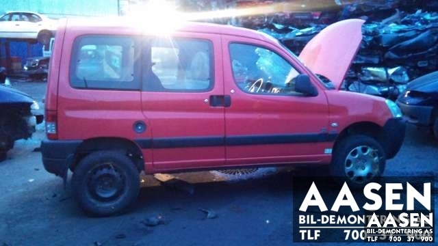 Peugeot Partner 2002-2008 (Type I, Fase 2) , Motorkode: , Girkassekode: