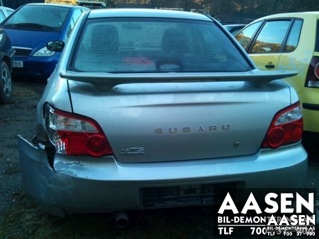 Subaru Impreza 2001-2005 (Type II, Fase 1) , Motorkode: , Girkassekode: