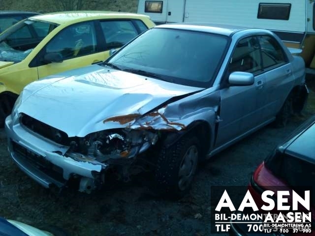 Subaru Impreza 2001-2005 (Type II, Fase 1) , Motorkode: , Girkassekode:
