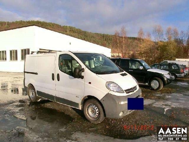 Opel Vivaro A 2001-2006 , Motorkode: , Girkassekode: 
