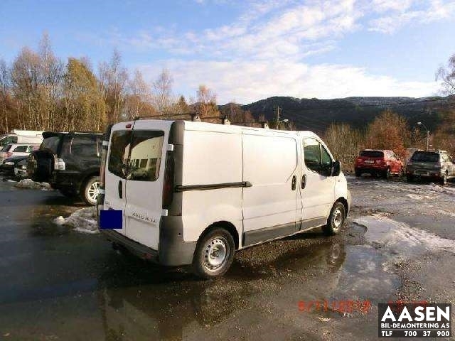 Opel Vivaro A 2001-2006 , Motorkode: , Girkassekode: 