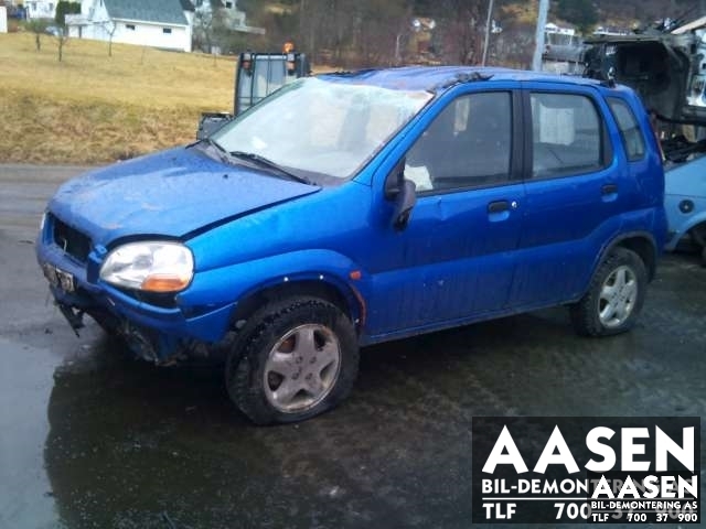 Suzuki Ignis 2000-2006 (Type I) (JAPAN) (JAPAN), Motorkode: , Girkassekode: