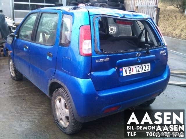 Suzuki Ignis 2000-2006 (Type I) (JAPAN) (JAPAN), Motorkode: , Girkassekode: