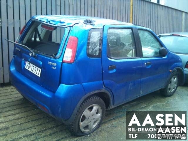 Suzuki Ignis 2000-2006 (Type I) (JAPAN) (JAPAN), Motorkode: , Girkassekode: