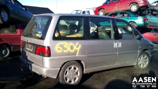 Peugeot 806 1996-2002 , Motorkode: , Girkassekode: 