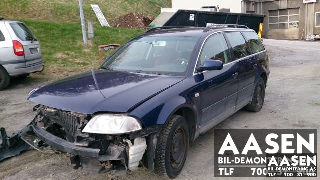 VW Passat 2001-2005 (B5,3BG) (B5,3BG), Motorkode: AVB, Girkassekode: EEN 5TR