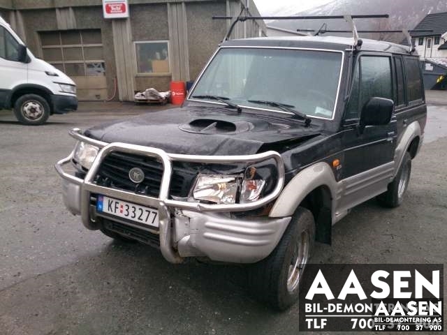 Hyundai Galloper 1998-2003 , Motorkode: , Girkassekode: 
