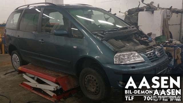 VW Sharan 2000-2010 (Type I, Fase 2) , Motorkode: , Girkassekode: EHH