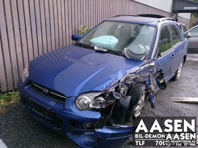 Subaru Impreza 2001-2005 (Type II, Fase 1) , Motorkode: , Girkassekode: