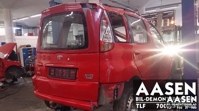 Toyota Yaris Verso 1999-2007 , Motorkode: 1ND-TV, Girkassekode: 