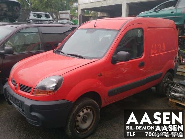 Renault Kangoo 2003-2007 (Type I, Fase 2) , Motorkode: , Girkassekode: 