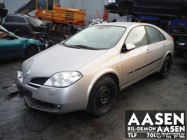 Nissan Primera 2002-2007 (P12) (P12), Motorkode: , Girkassekode: