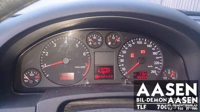 Audi A6 1997-2001 (Type II, Fase 1) (C5) (C5), Motorkode: , Girkassekode: 