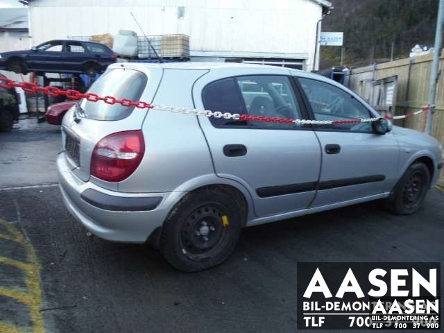 Nissan Almera 2000-2003 (Fase 1) (N16) (N16), Motorkode: QG15DE, Girkassekode: