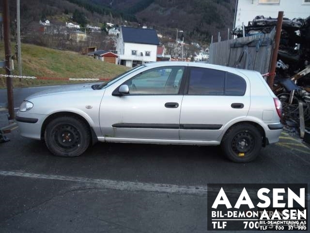 Nissan Almera 2000-2003 (Fase 1) (N16) (N16), Motorkode: QG15DE, Girkassekode: