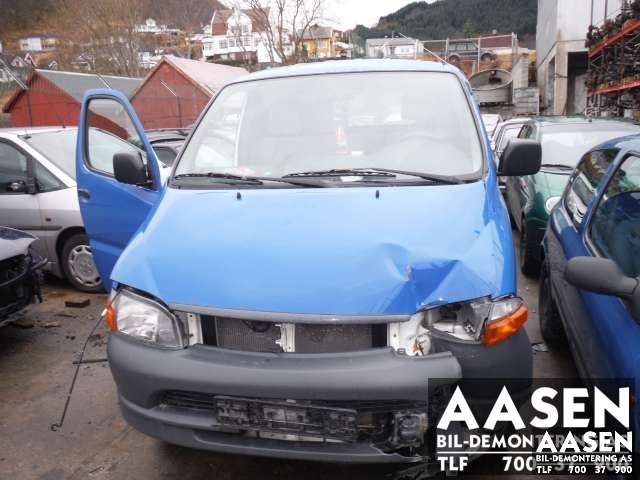Toyota Hiace 2001-2006 (Fase 2) , Motorkode: 2KD-FTV, Girkassekode: